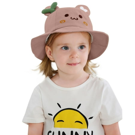 

Toddler Baby Kids Boys Girls Printing Pattern Bucket Hats Hat Sun Cap Leisure Vacation Daily Cap