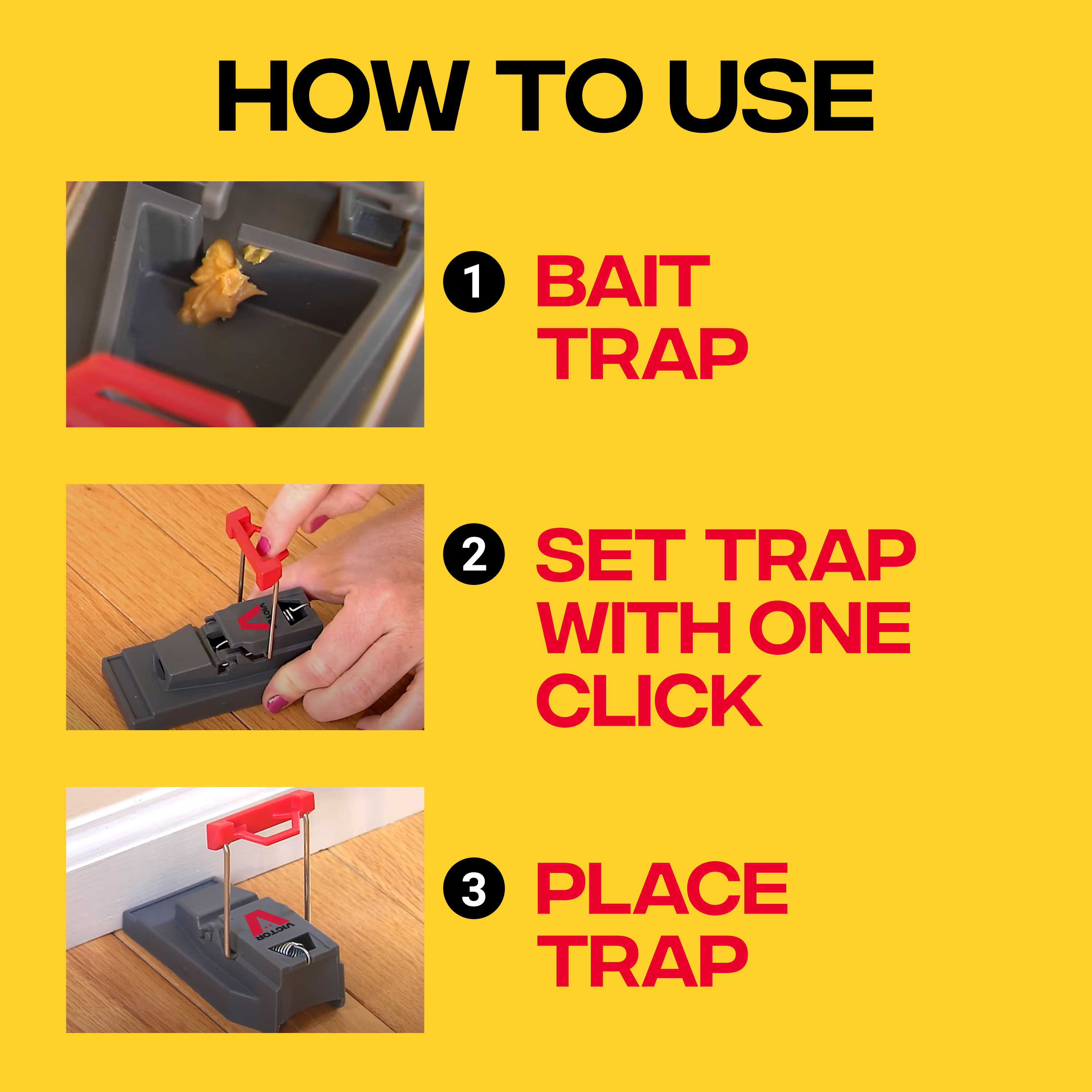 Victor Quick-Kill Mouse Trap 2-Pack photo 5