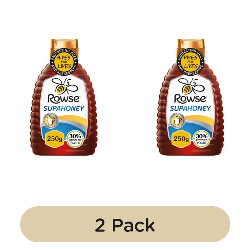 Rowse Supahoney Manuka & Honey 250g, British Import (Pack of 2)
