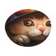 thumbnail image 1 of Balery Animal Cat Fundas de asiento para taburete de bar redondo de tela de terciopelo ajustables que protegen de arañazos y manchas para sillas de 14 a 17 pulgadas.-13 inch, 1 of 7