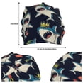 thumbnail image 2 of Naloa Cartoon Sharks Beanie for Men Women Knitted Unisex Winter Hat Beanies Cap Knit Cuffed Beanies Hats, 2 of 7