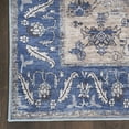 thumbnail image 5 of Nourison Brilliance Machine Washable Persian Denim 2' x 3'9" Area Rug (2x4), 5 of 8