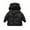 Black, variant on Lovebay 2-7T Toddler Little Kid Girl Boy Puffer Jacket Fleece Lined Ear Hooded Coat