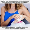 thumbnail image 6 of ForPro Professional Collection Premium Cotton Wipes, 100% Cotton, Extra-Soft, for Cosmetic, Nail, and Personal Care, 4” x 4”, 200-Count,White,110511, 6 of 7