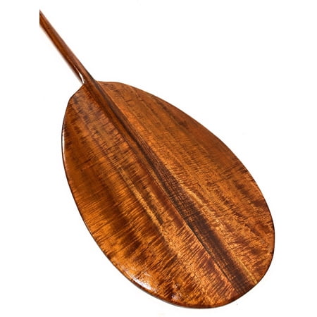 Fine Tiger Curls AAA Koa Paddle 50" T-Handle Decorative Wall Decor | #koa4248