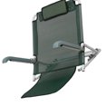 thumbnail image 2 of Back Support With Head Pillow Folding Sit Up Back Rest Adjustable Bed Backrest Adjustable Bed Backrest Portable Folding Sit Up Back Rest With Head Pillow For Outdoor Beach, 2 of 5