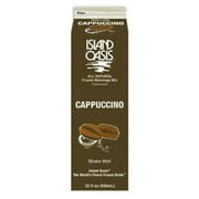 Island Oasis Cappuccino Beverage Mix, 32 Fluid Ounce -- 12 per case