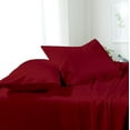 thumbnail image 1 of Alive Pixels Pillow Covers Burgundy Solid 100 Percent Pure Cotton Super Soft 2-Pieces Pillowcases 450TC (Travel 12x16, White), 1 of 6