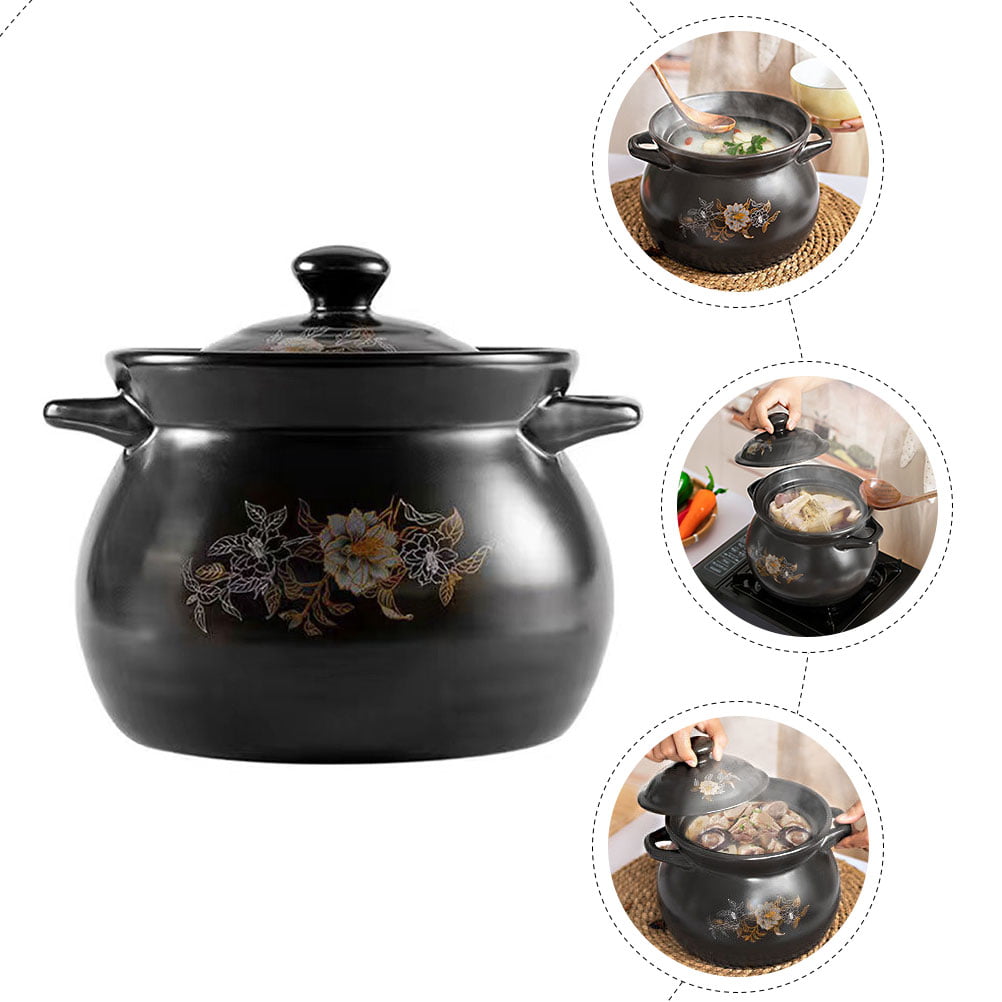 Soup Pots Cooking Pot Ceramic Casserole Kitchenware - Temu