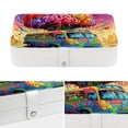 thumbnail image 4 of Vehicle Pu Leather Jewelry Box Earring Organizer Travel Organizer with Removable Compartment Portable, 4 of 6