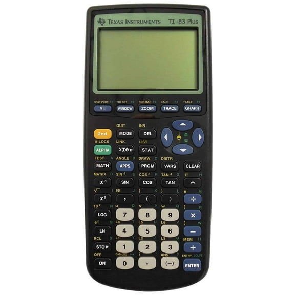 Pre-Owned Texas Instruments Ti83 Plus Graphing Calculator (83Pl/Clm/1L1/G) 83Pl/Clm/1L1/G