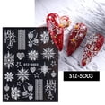thumbnail image 1 of Navidad francés en forma de V tridimensional Navidad copo de nieve 5D adhesivo de resina adhesivo para uñas Wmkox8yii  hjk4216, 1 of 1