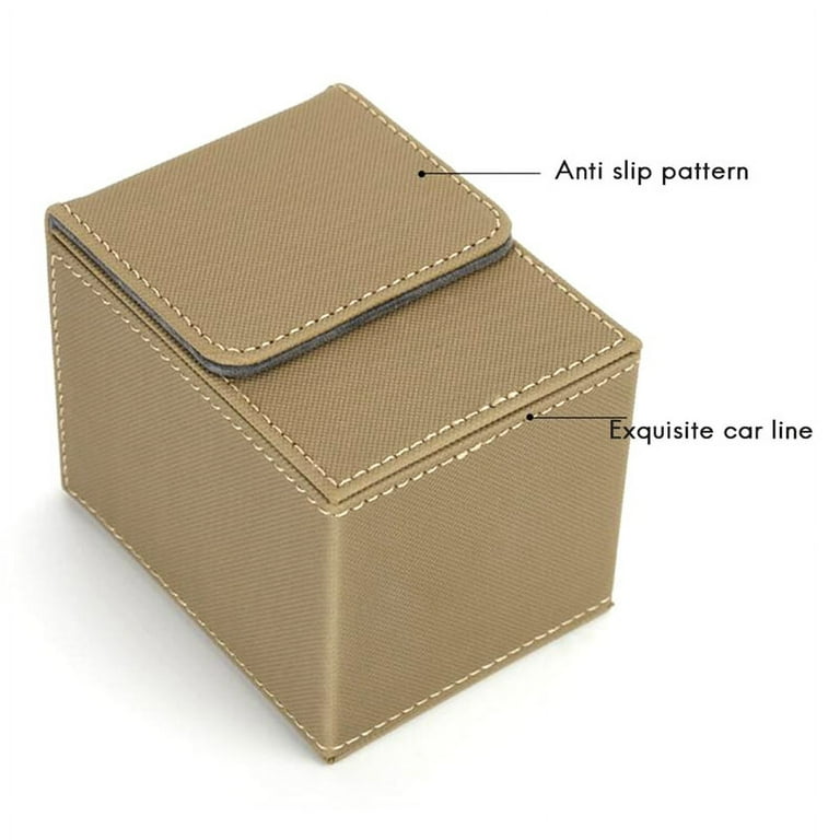 Card Case Deck Box Sleeved Cards Deck Game Box for Yugioh Binders: 100+,  Gray - Walmart.com