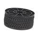 thumbnail image 2 of Cuerda de camping para lona reflectante Paracord diseño reflectante multifuncional viento Negro, 2 of 9