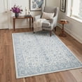thumbnail image 3 of KUETH 8'X10' Vintage Area Rugs Machine Washable Rugs for Living Room, Non Slip Flat Pile Rug with Rubber Backing, Boho Rug for Entryway Bedroom Dining Room Home Office, 3 of 3