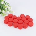 thumbnail image 7 of 100pcs Plastic Drink Bottle Covers Colorful Spring Water Bottle DIY Caps (Red), 7 of 7