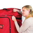 thumbnail image 4 of Northlight XXL Upright Expandable Christmas Tree Storage Duffel 9ft - 12ft, 4 of 9