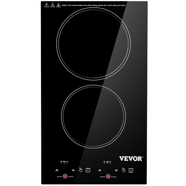 VEVORbrand 2300W 110V Ceramic Glass Electric Stove Top with Sensor