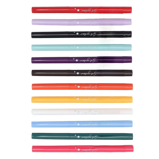 Delineador De Ojos, Conjunto De Delineador De Ojos Maquillaje De Ojos Sustancia Mineral Para Niñas Para Mujeres Para El Hogar LYUMO Eyeliner Set