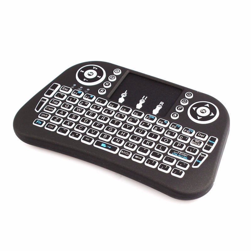 6.30 x 3.54 x 0.79 Inches Windows 7 Windows CE Suitable for Windows 2000 Accelerated Input 2.4G Wireless Mini Gaming Keyboard with Touchpad Linux Windows Vista Windows XP Black