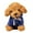 Multicolour, variant on Fridja Puppy Plush Toy Doll Teddy Dog Rag Doll Cute Cute Trumpet Simulation Animal Doll