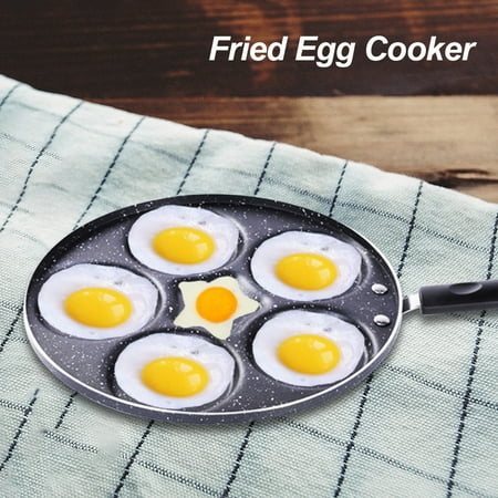 

Atralife Egg Frying Pan 5-Cups Non Stick Multifunctional Aluminium Alloy Fried Egg Cooker