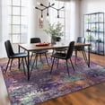 thumbnail image 2 of Soft Area Rugs 5'x7' Multi-Color Abstract Design for Entryway and Home, 2 of 7