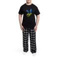 thumbnail image 5 of CafePress - Cool Ukraine Flag Ukrainian Pride Native H Pajamas - Men's Dark Loose Fit Cotton Pajama Set, 5 of 7