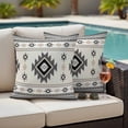 thumbnail image 5 of Aztec Pillow Covers 2 Pack Gray Southwest Wind Bohemian Ethnic Wind Pillowcase Waterproof Outdoor Throw Pillow Cover for Patio Garden Square Cushion 26”x26”, 5 of 9
