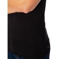 thumbnail image 5 of Tommy Hilfiger 3 Pack Premium Essentials V-Neck T-Shirts, Black, 5 of 6