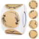 thumbnail image 1 of Labels Round Adhesive Stickers Kraft Paper Stickers Handmade Labels Gift Stickers (500 Pieces), 1 of 5