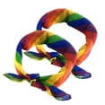 thumbnail image 2 of Pañuelo para la cabeza con diadema para disfraz, 2 unidades, diademas de arcoíris, accesorio para el orgullo gay, diademas de arcoíris, pañuelo para el cuello elaborado con cuidado, 2 of 12