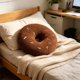 thumbnail image 4 of Cojín redondo con forma de donut de 40 cm (15,75 pulgadas) | Cojín decorativo suave y acogedor para sofá, cama o sillón | Forma original y divertida para la decoración del hogar, 4 of 6