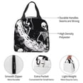 thumbnail image 4 of Disketp Skeleton Wave Artwork Bolsa Térmica para Almuerzo para Hombre y Mujer, Ideal para Trabajo, Senderismo y Picnic, 4 of 8