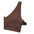 thumbnail image 5 of Sostén Deportivo CRZ YOGA Butterluxe Sin Aros Cuello en V Café XL, 5 of 5