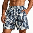 thumbnail image 2 of Yaoyar Mens Swim Trunks Hawaiian Beach Shorts Quick Dry Board Shorts Bathing Suits Swimwear with Mesh Lining Pockets, 2 of 6