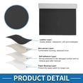 thumbnail image 5 of Unique Bargains Self Adhesive Leather Repair Patch Strong Stickiness Leather Repair Tape Faux Leather1 Pcs Black 39" x 11.8", 5 of 7
