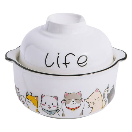 

1 set of Instant Noodle Storage Bowl Heat Resistance Food Bowl Household Soup Bowl