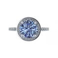 thumbnail image 5 of NANA Jewels 2ct Pure Brilliance Zirconia Halo Engagement Ring-Round Cut-March-10, 5 of 7