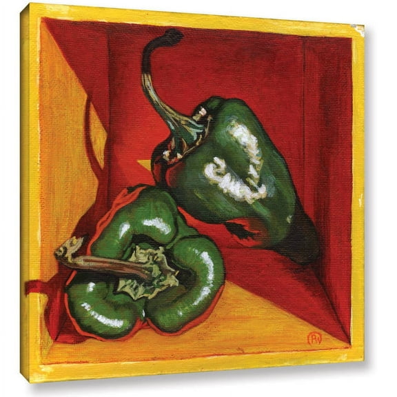 ArtWall Paige Wallis "Poblano" Gallery-wrapped Canvas