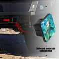 thumbnail image 5 of Hitch Cover Fits For 2-Inch Hitch,Beautiful Happy Dolphin Ocean Sea Water Printrubber Trailer Hitch Cover Tube Plug Insert,Car Exterior Accessories, Receiver Tube Hitch Plug, 5 of 6