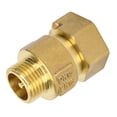 thumbnail image 3 of 1 Brass Check Valve For Water Meter Backflow Prevention, Low-Speed Threaded Tool, DN15x20 Leak-Proof & Durable For Water Control & Safety, 3 of 9
