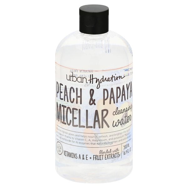 Urban Hydration Peach and Papaya Micellar Cleansing Water, 16.9 Oz