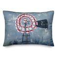 thumbnail image 2 of Creative Products Patriotic Windmill 20 x 14 Spun Poly Pillow, 2 of 3