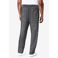 thumbnail image 2 of KingSize Men's Big & Tall Lightweight Jersey Open-Bottom Sweatpants, 2 of 4