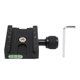 thumbnail image 1 of Aluminum Alloy 60mm Arca Style Plate Quick Release Clamp for Camera Tripod with 3 Bubble Levels 3/8"-1/4" Thread, 1 of 2