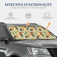thumbnail image 3 of Saisie Différents Types de Guitares pour Voiture Pliable Pare-Soleil (Lot de 2) Offre Protection Solaire avec un Design Pliable Facile pour Pare-Brise Pratique - Grand, 3 of 4
