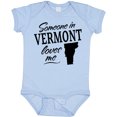 thumbnail image 3 of Inktastic Someone in Vermont Loves Me Boys or Girls Baby Bodysuit, 3 of 5
