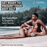 Bump Patrol Original Formula After Shave Bump Treatment Serum - Razor Bumps, Ingrown Hair Solution for Men and Women - 4 Ounces 2 Pack