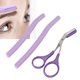 thumbnail image 5 of Afeitadoras De Tijeras Para Cejas, Kit Profesional De Recorte De Cejas Firme Y Resistente Para Viajes En Casa Para Principiantes Anggrek Otros, 5 of 8